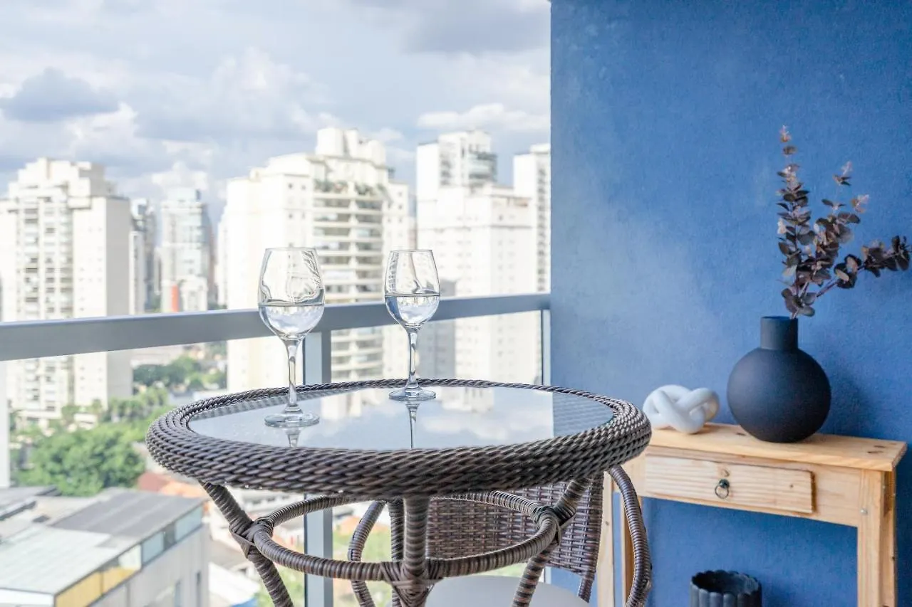 Appartement Studio em localização incrível, estacionamento, piscina e academia - Vila Olímpia à São Paulo