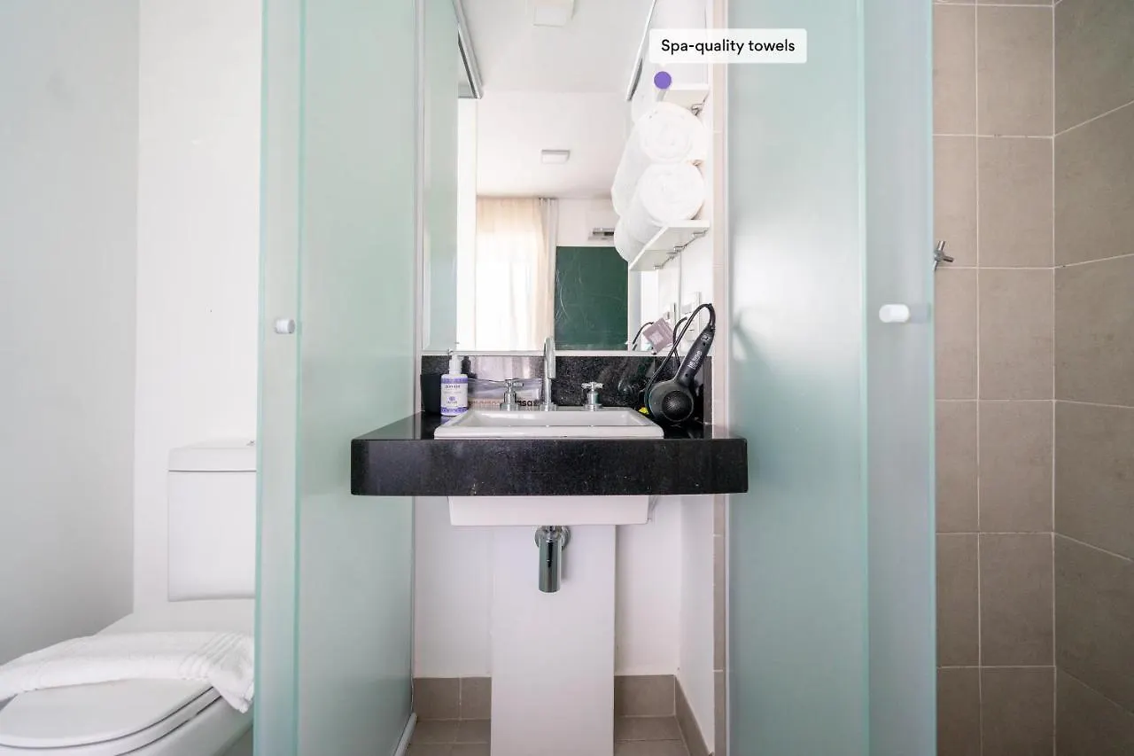 Appartement Studio em localização incrível, estacionamento, piscina e academia - Vila Olímpia à São Paulo