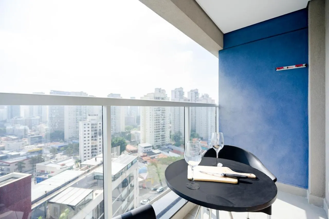 Appartement Studio em localização incrível, estacionamento, piscina e academia - Vila Olímpia à São Paulo