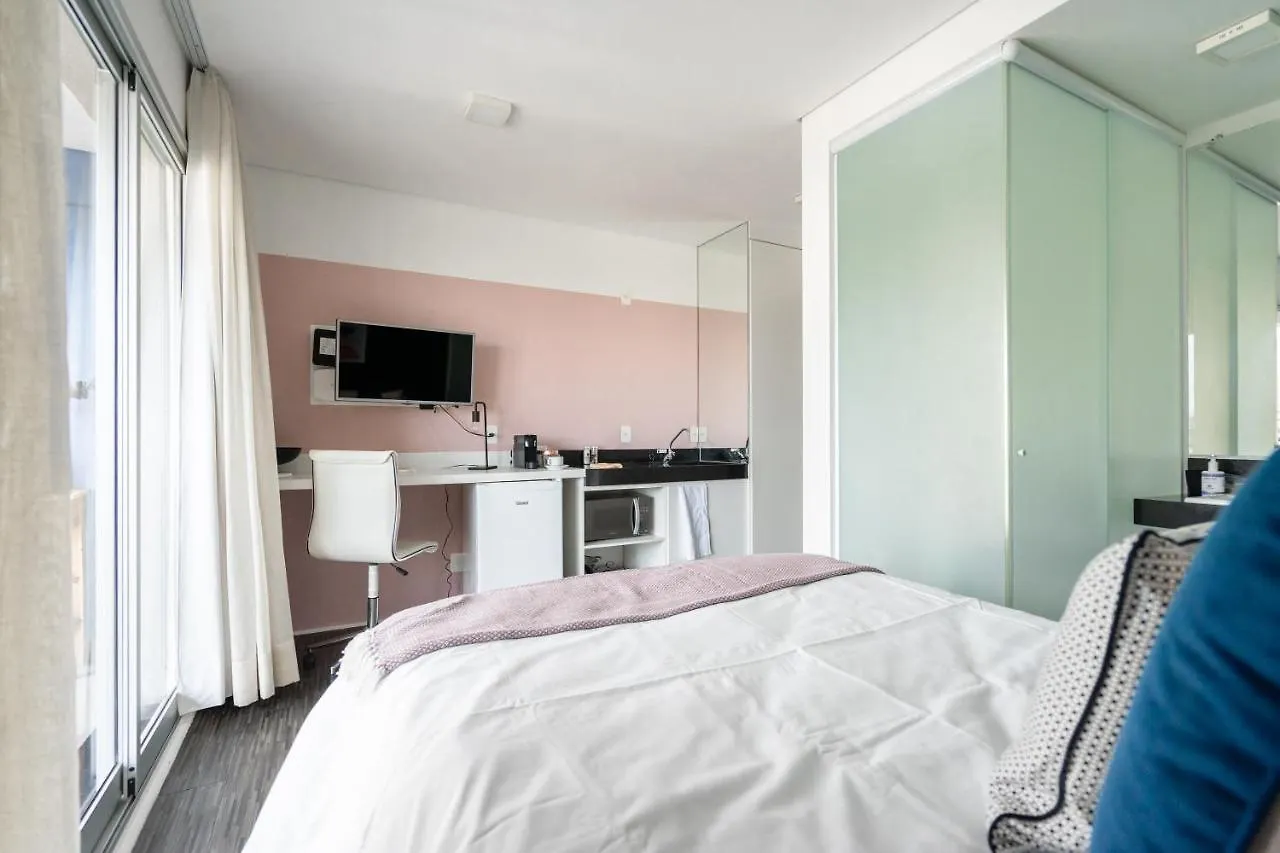 Appartement Studio em localização incrível, estacionamento, piscina e academia - Vila Olímpia à São Paulo
