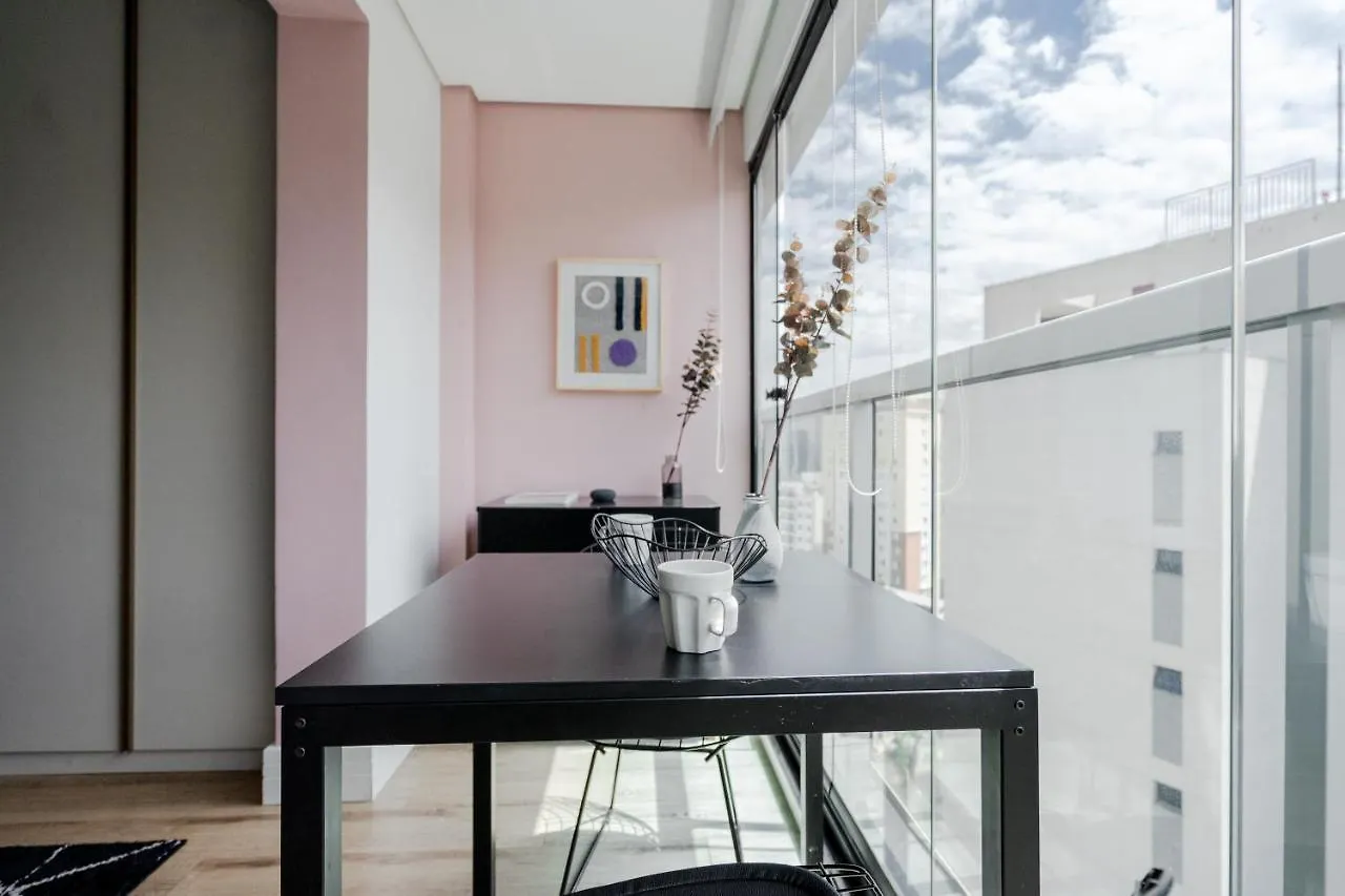 Appartement Studio em localização incrível, estacionamento, piscina e academia - Vila Olímpia à São Paulo
