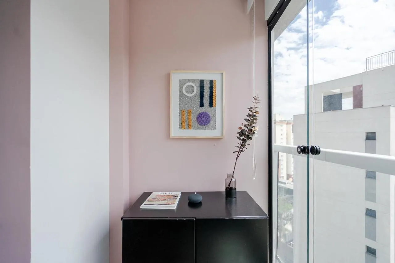 Appartement Studio em localização incrível, estacionamento, piscina e academia - Vila Olímpia à São Paulo Brésil