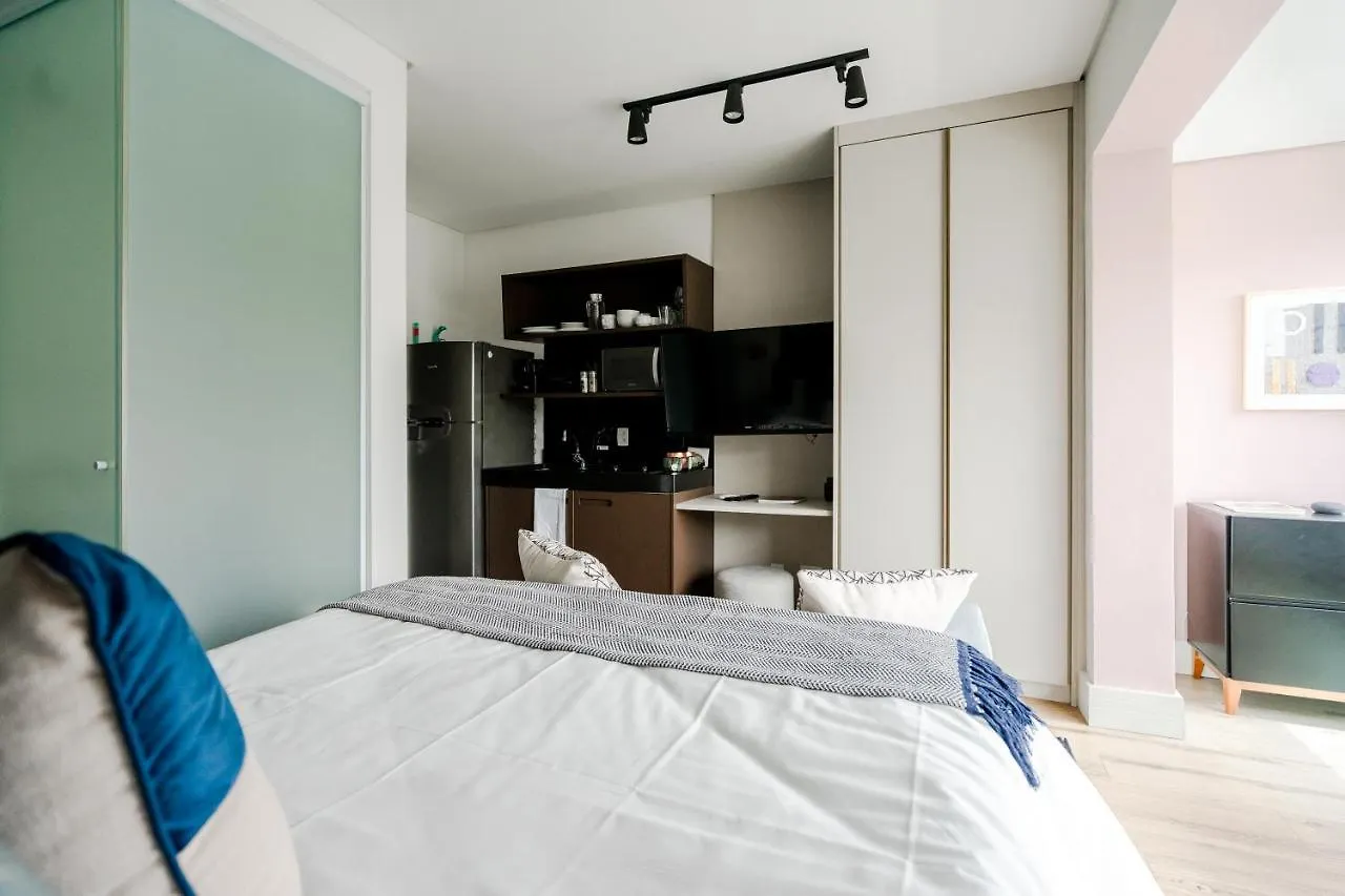 Appartement Studio em localização incrível, estacionamento, piscina e academia - Vila Olímpia à São Paulo