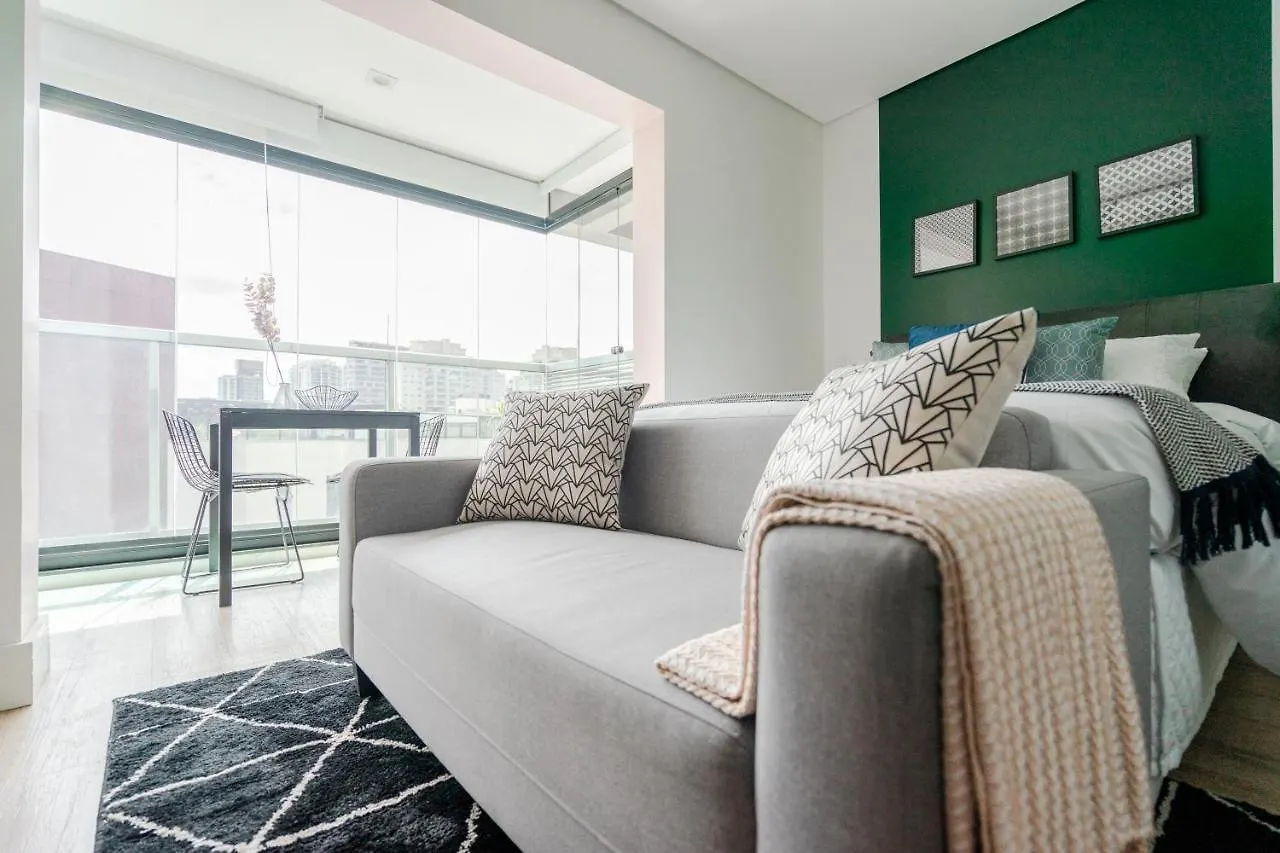 Appartement Studio em localização incrível, estacionamento, piscina e academia - Vila Olímpia à São Paulo