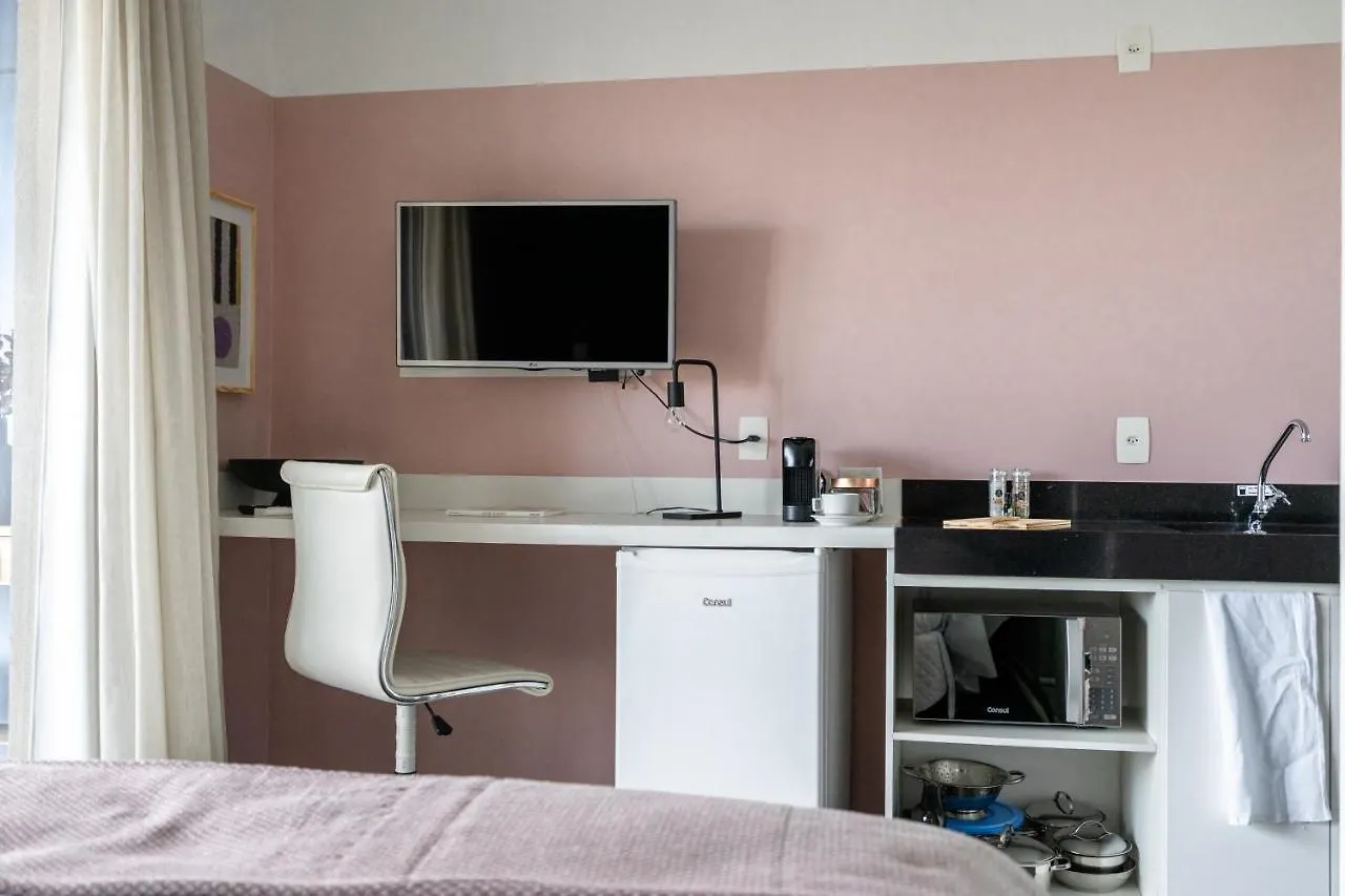 Appartement Studio em localização incrível, estacionamento, piscina e academia - Vila Olímpia à São Paulo