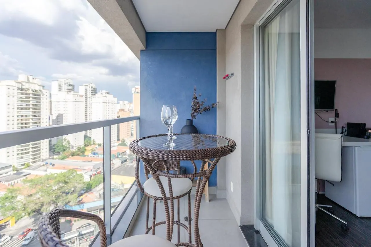 Appartement Studio em localização incrível, estacionamento, piscina e academia - Vila Olímpia à São Paulo Brésil