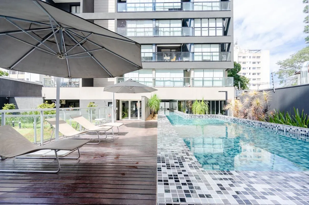 Appartement Studio em localização incrível, estacionamento, piscina e academia - Vila Olímpia à São Paulo Brésil