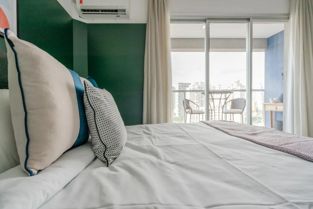 Appartement Studio em localização incrível, estacionamento, piscina e academia - Vila Olímpia à São Paulo 0*,  Brésil