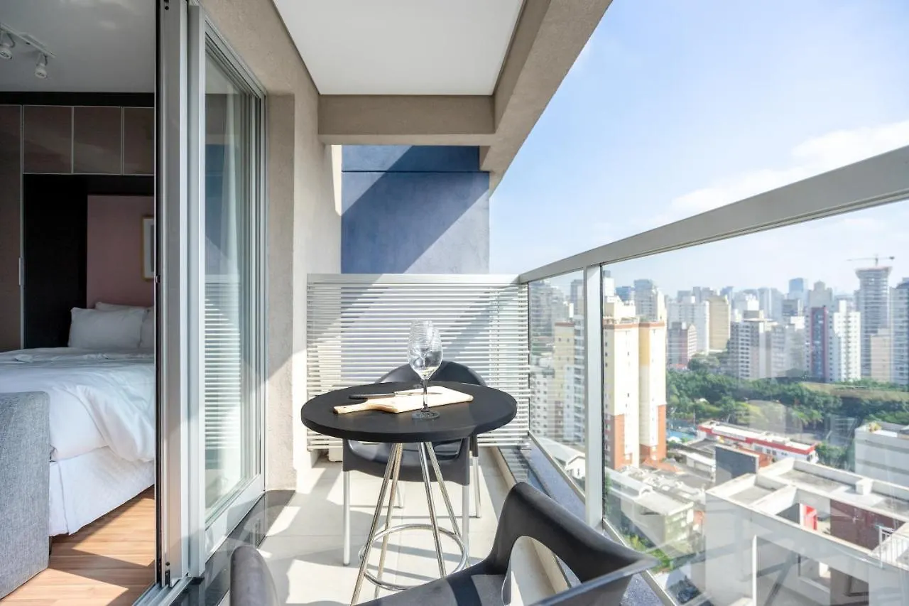 Appartement Studio em localização incrível, estacionamento, piscina e academia - Vila Olímpia à São Paulo 0*,