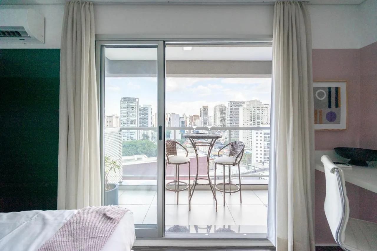 Appartement Studio em localização incrível, estacionamento, piscina e academia - Vila Olímpia à São Paulo