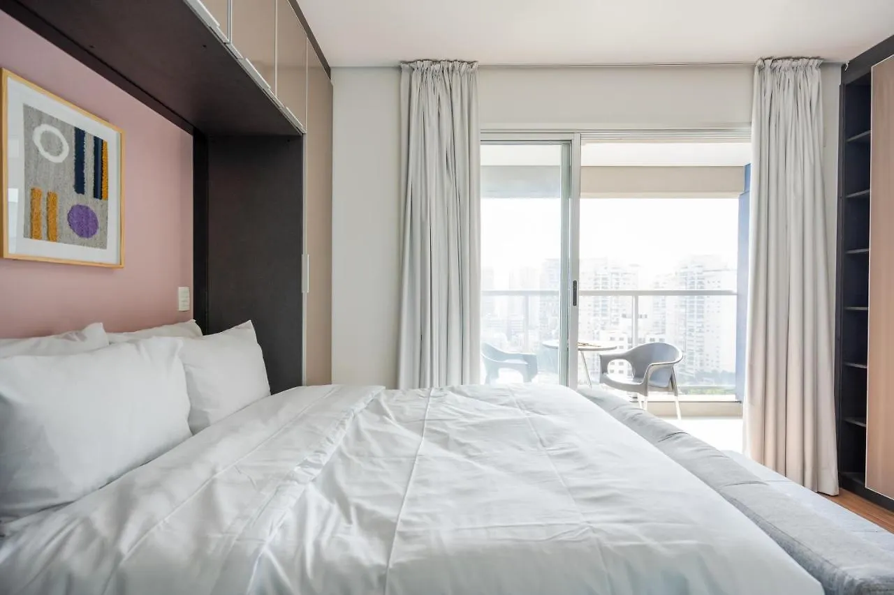 Appartement Studio em localização incrível, estacionamento, piscina e academia - Vila Olímpia à São Paulo 0*,  Brésil