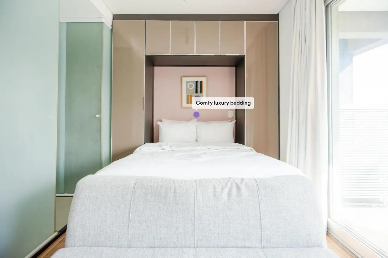 Appartement Studio em localização incrível, estacionamento, piscina e academia - Vila Olímpia à São Paulo Brésil