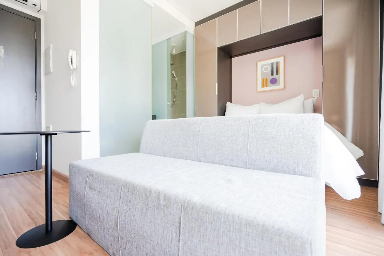 Appartement Studio em localização incrível, estacionamento, piscina e academia - Vila Olímpia à São Paulo Brésil