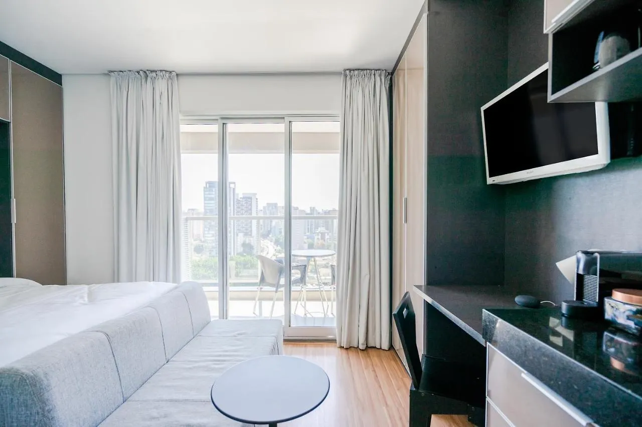 Appartement Studio em localização incrível, estacionamento, piscina e academia - Vila Olímpia à São Paulo Brésil