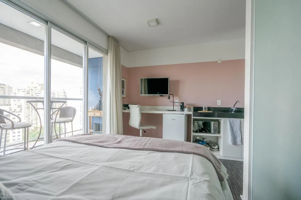 Studio Em Localizacao Incrivel, Estacionamento, Piscina E Academia - Vila Olimpia Apartman São Paulo